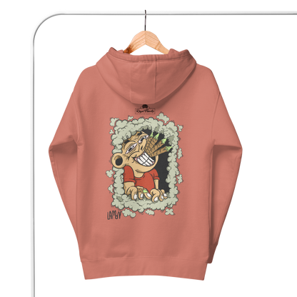 Royal Flower x LA.MON | Felpa con ricamo