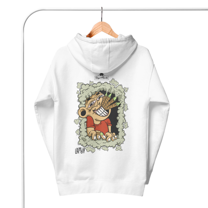 Royal Flower x LA.MON | Felpa con ricamo